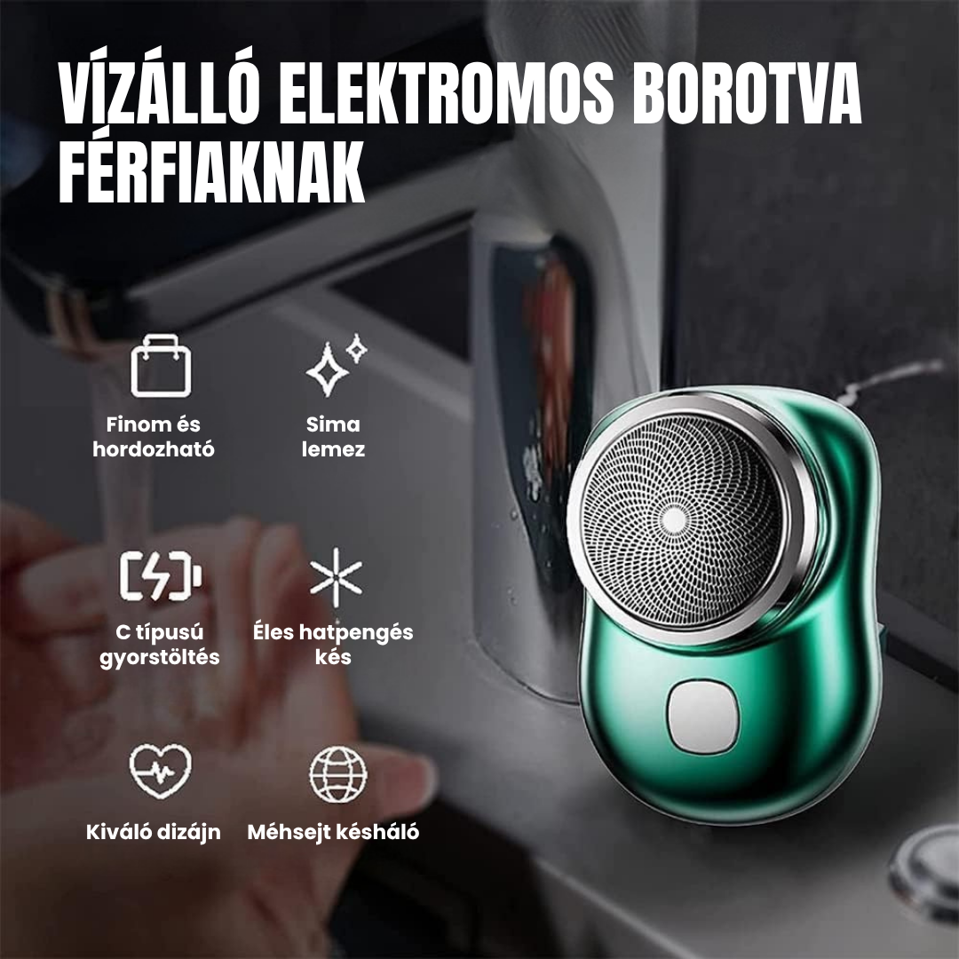 Hordozható mini villanyborotva