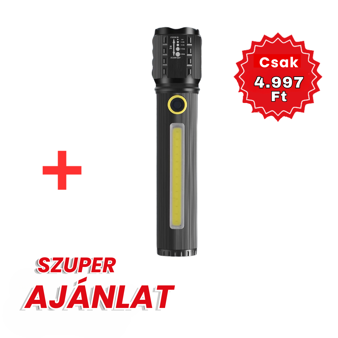 Taktikai LED zseblámpa Extra