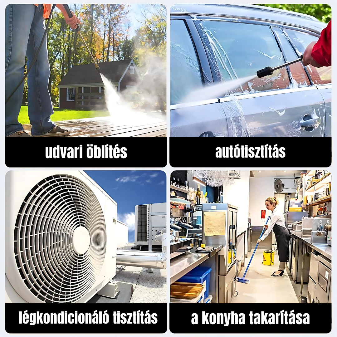Professzionális kézi nagynyomású pisztoly