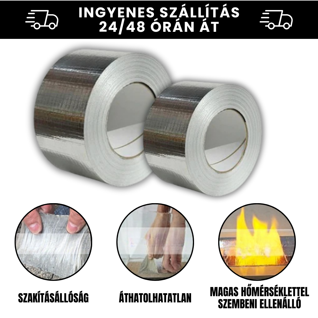 MegaFix™ – A Világelső Butil Technológia: Totális Védelem a Repedések Ellen, Teljesen Vízálló és Garantáltan Spórol Önnek a Költséges Felújításokon!