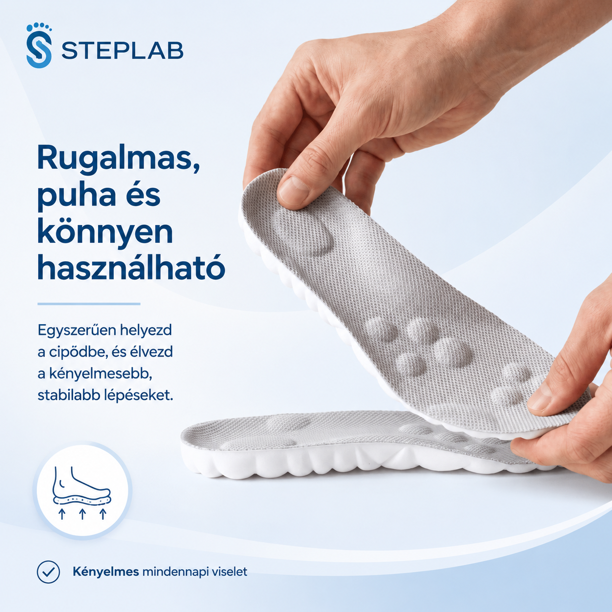 MA: 1+1 INGYEN! | Szüntesd meg a talpi bőnyegyulladást, valamint a térd- és hátfájdalmaidat műtét és drága kezelések nélkül – StepLab