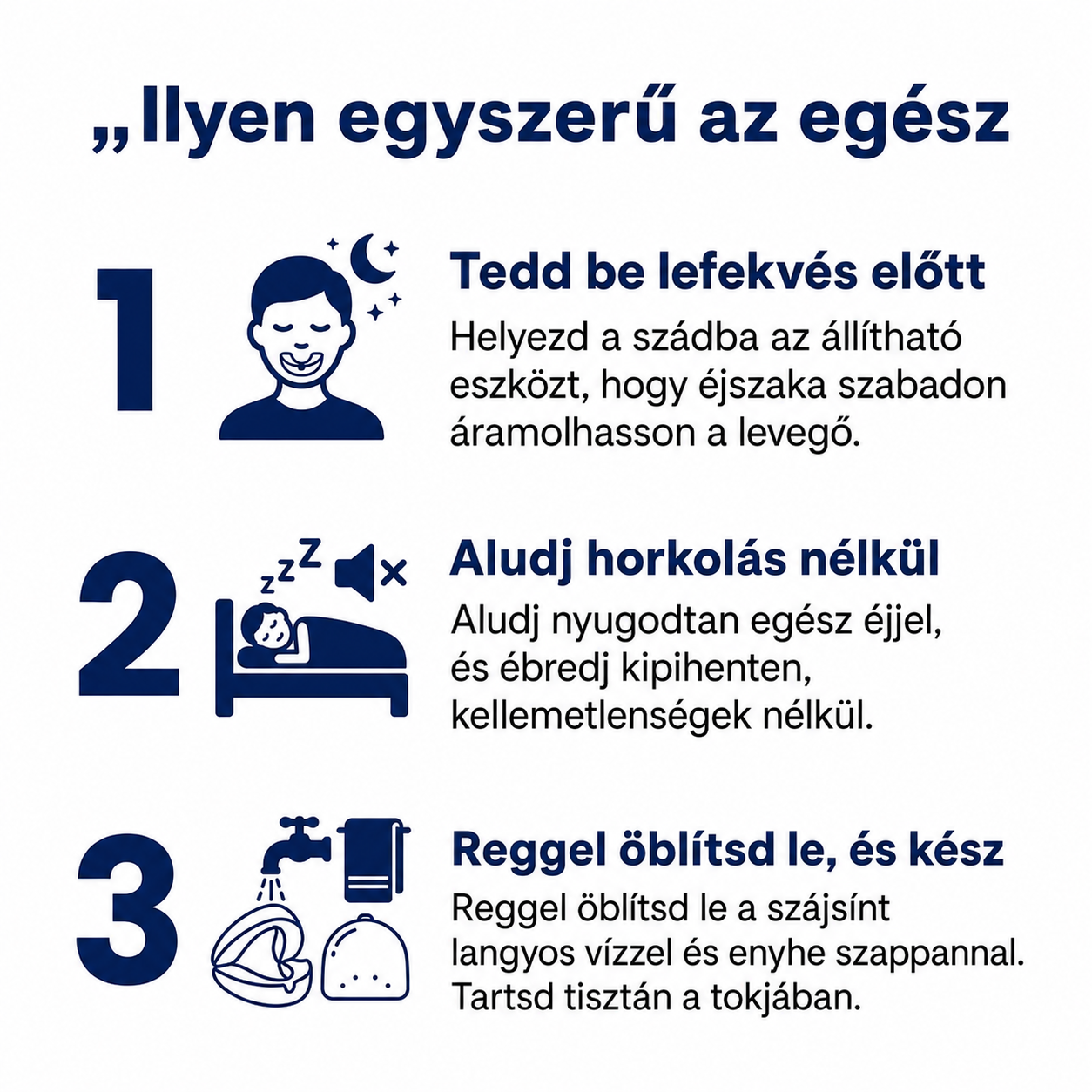 „Szüntesd meg a horkolást már az első éjszakától – SomnoLab (+ AJÁNDÉK TOK)