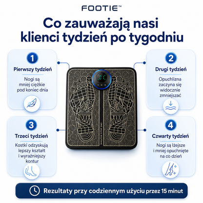 1+1 GRATIS | Domowa terapia EMS Footie™ na ból stóp, zmęczenie nóg, uczucie ciężkości, drętwienie oraz wsparcie prawidłowego krążenia
