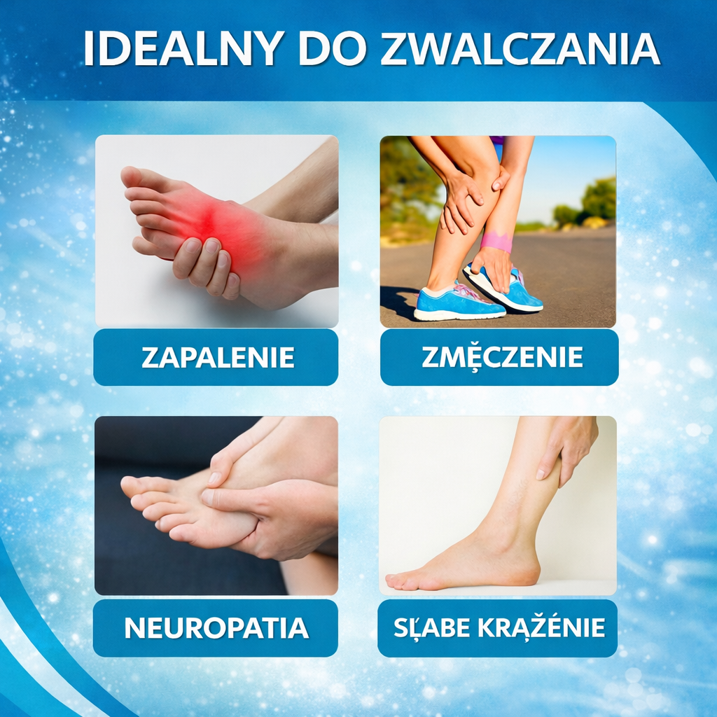 1+1 GRATIS | Domowa terapia EMS Footie™ na ból stóp, zmęczenie nóg, uczucie ciężkości, drętwienie oraz wsparcie prawidłowego krążenia