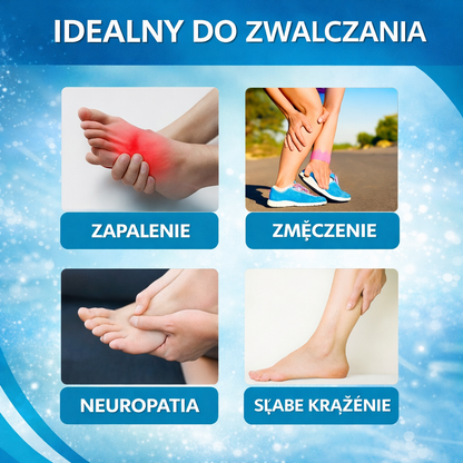 1+1 GRATIS | Domowa terapia EMS Footie™ na ból stóp, zmęczenie nóg, uczucie ciężkości, drętwienie oraz wsparcie prawidłowego krążenia