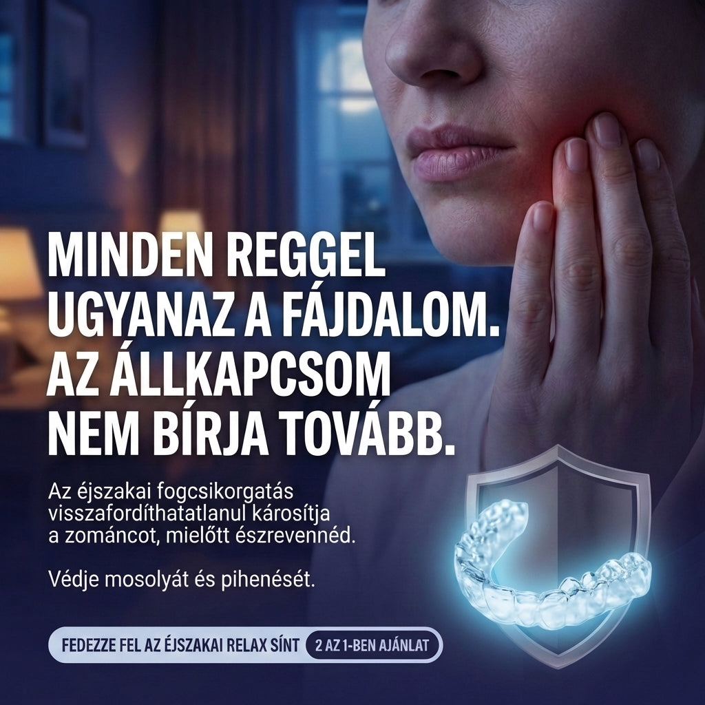 Gyors Fogszorítás elleni védőeszköz és éjszakai harapási sín