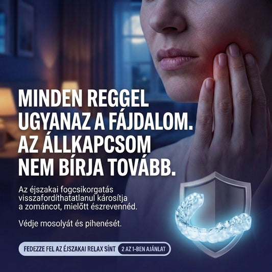 Gyors Fogszorítás elleni védőeszköz és éjszakai harapási sín