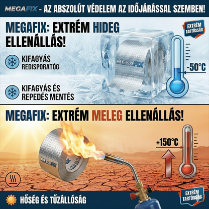 MegaFix™ – Professzionális Butil Tömítő Megoldás: Azonnal Megállítja a Vízszivárgást, Ellenáll a Szélsőséges Hőnek és Megmenti Önt a Több Tízezres Javítási Számláktól!