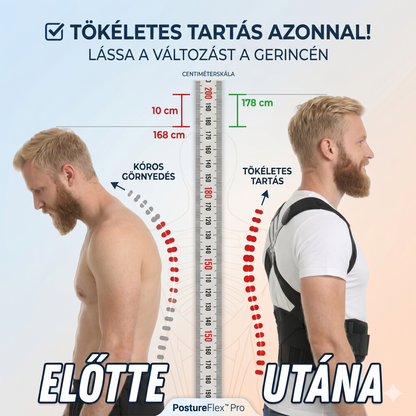 PostureFix™ - Az okos és végleges megoldás a hátfájás ellen: Nyerje vissza helyes testtartását és magabiztosságát méregdrága fizioterápia nélkül!
