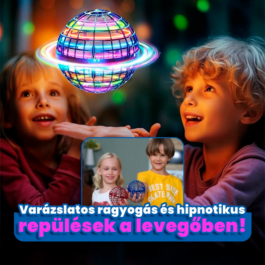 CSAK MA: 1+1 INGYEN l SpinNova™ UFO Repülő Játék – LED-es és Érzékelős Irányítással