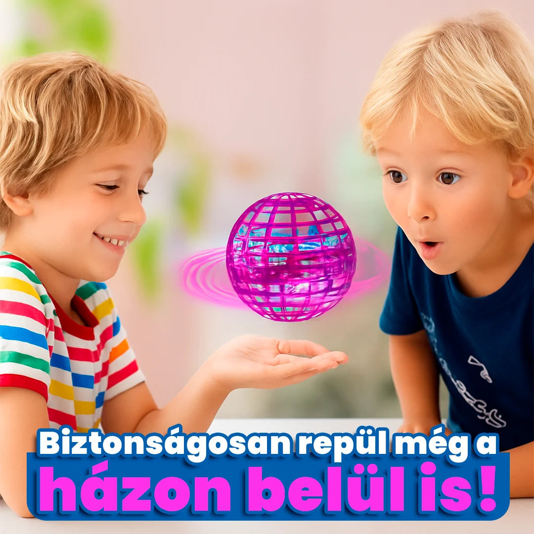 CSAK MA: 1+1 INGYEN l SpinNova™ UFO Repülő Játék – LED-es és Érzékelős Irányítással